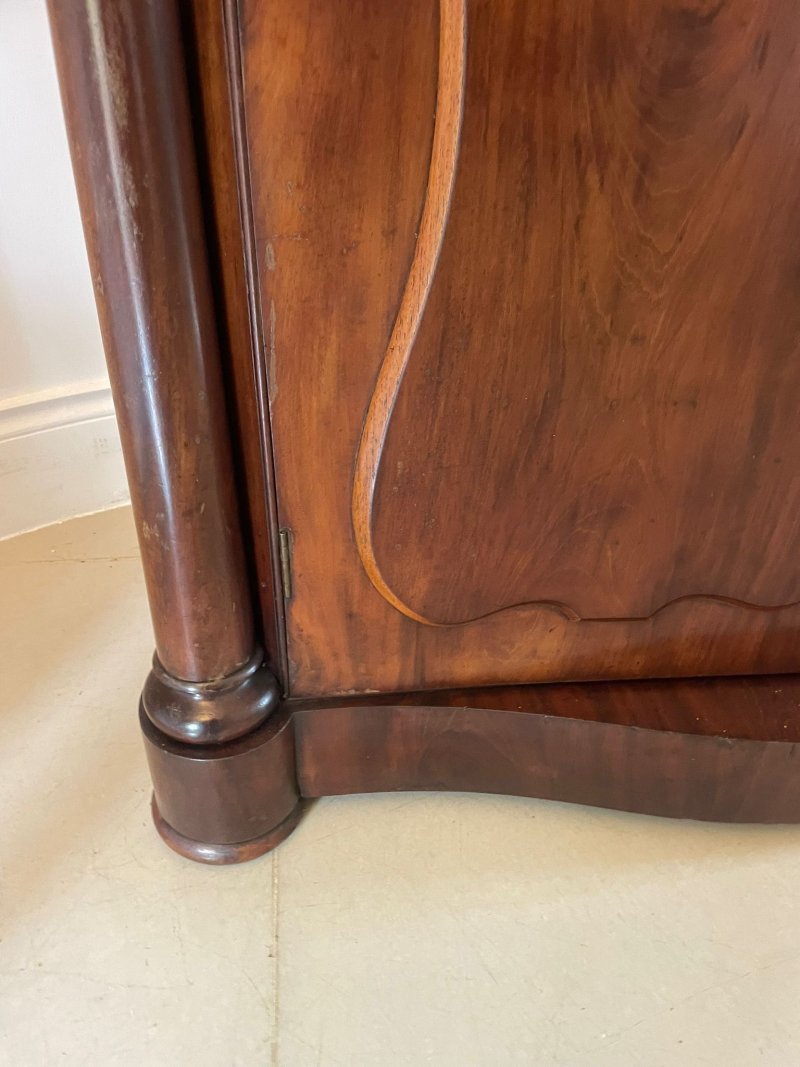 Quality Antique Victorian Mahogany Bookcase - Image 8